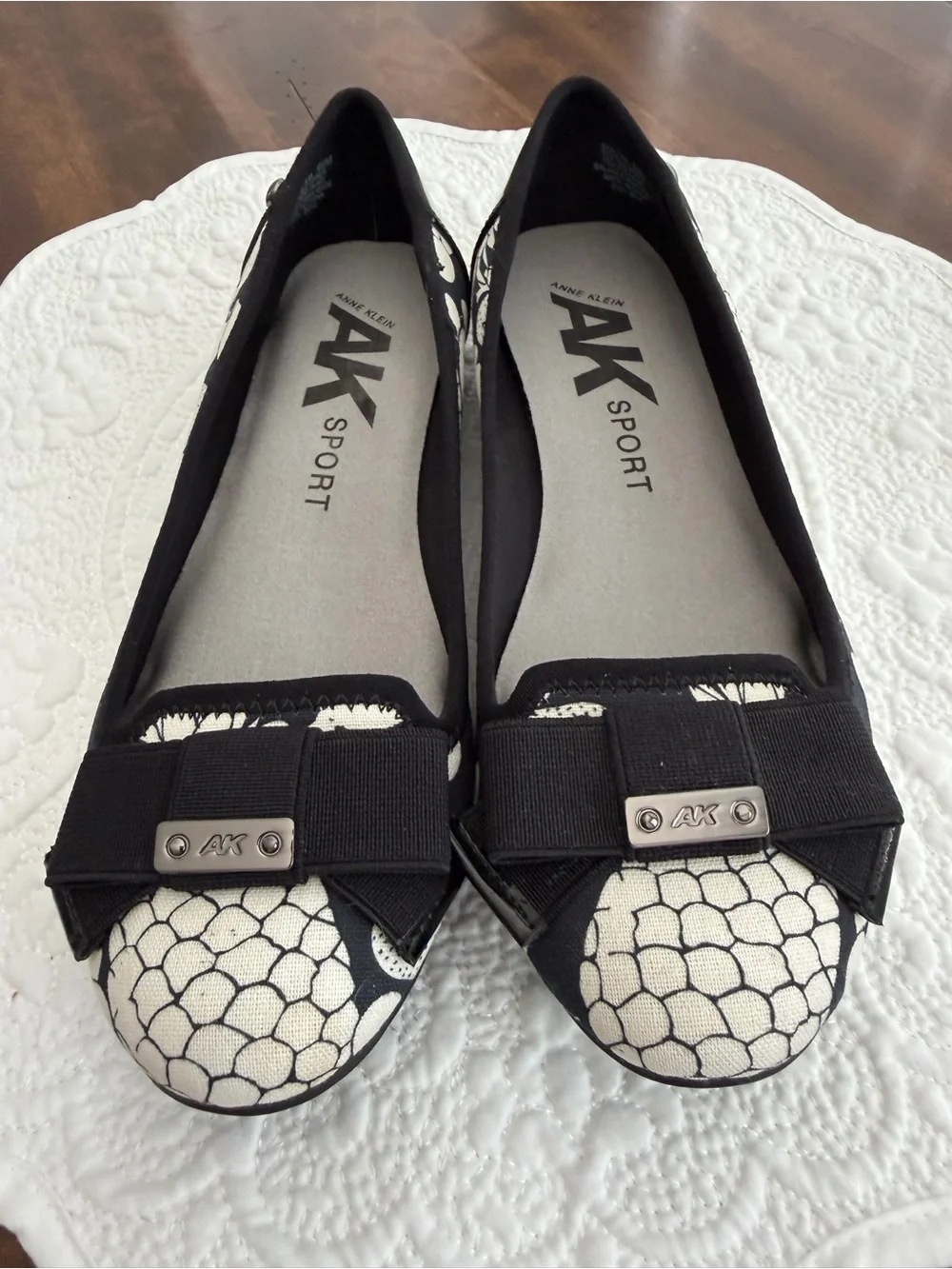 Anne Klein Sport Floral Ballet Flats Size 6½M